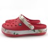 CROCS CROCBAND KIRMIZI GÜL DESENLİ KADIN TERLİK