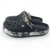 CROCS CROCBAND SİYAH BEYAZ YILDIZ BANT DESENLİ UNİSEX TERLİK